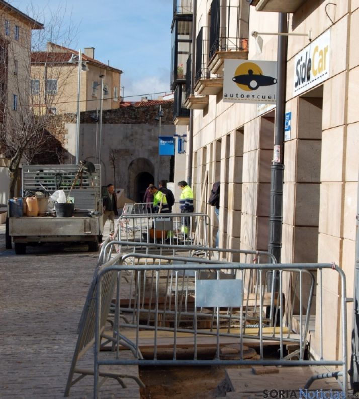 La plaza del Vergel este martes. / Ayto.