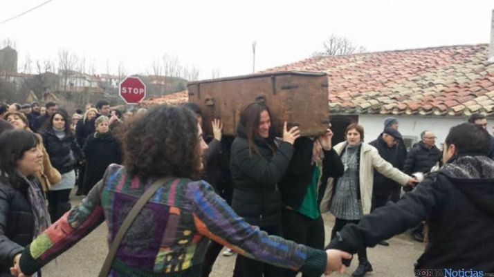 Traslado del arca en Almarza