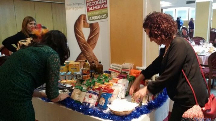 NNGG recoge alimentos para el Banco de Alimentos de Soria