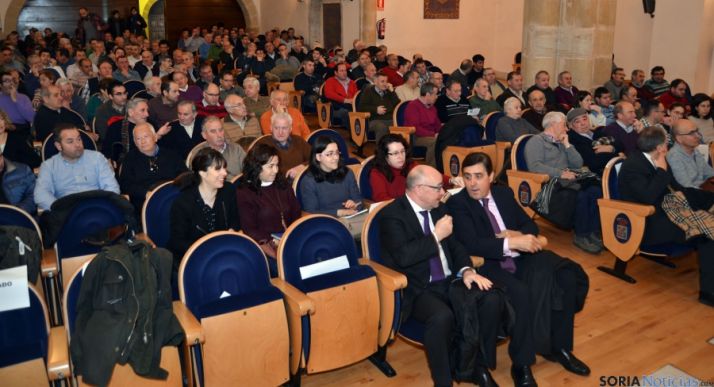 Asistentes al acto organizado por SoriActiva. / SN