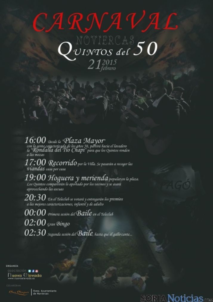 Programa completo del carnaval de Noviercas
