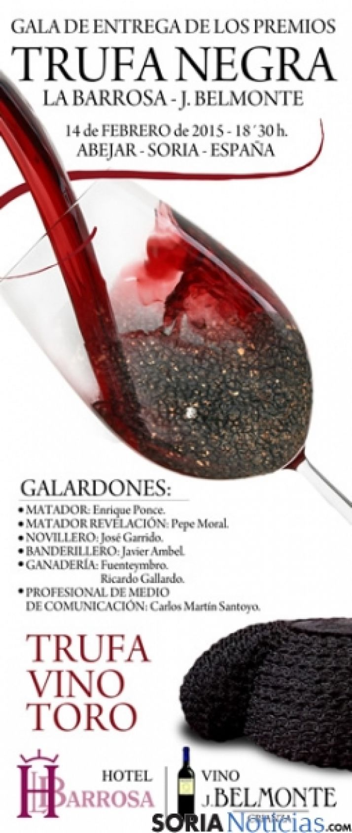 Cartel de los premios