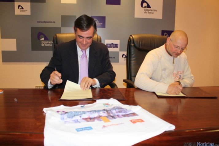 Firma del convenio Pardo y Luque