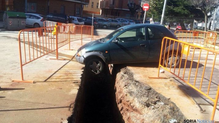 El vehículo accidentado. / SN