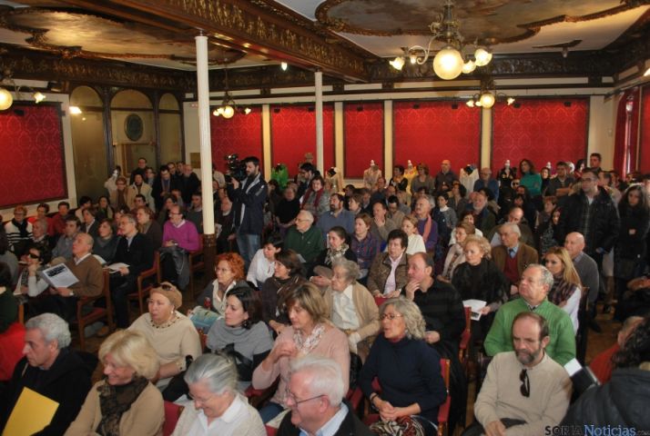 Imagen del acto sobre Antonio Machado. / SN