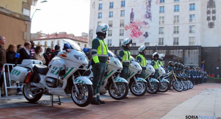 Agentes de la Benemérita en Soria. / SN