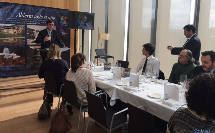 Pardo en la presentación de Pamplona / Dip.