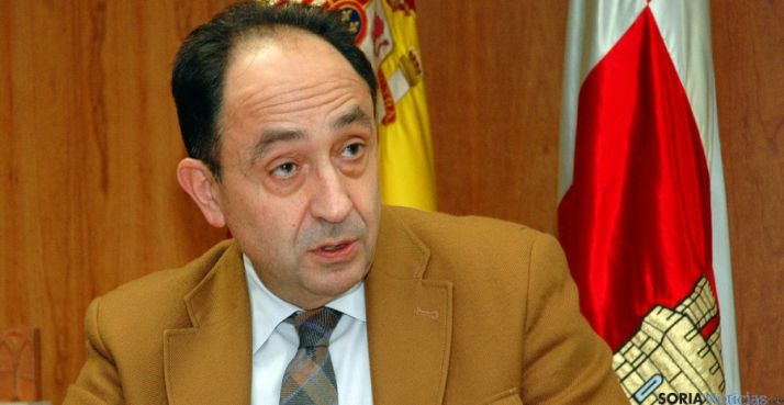 Manuel López, delegado territorial de la Junta en Soria. 