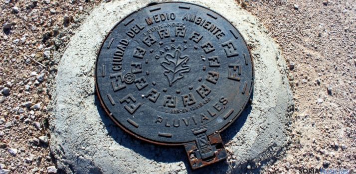 Uno de los registros de pluviales construidos para la antigua CMA. / SN