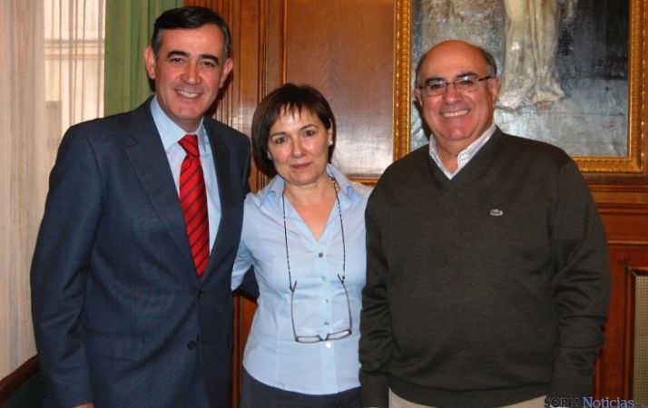 Pardo con los alcaldes / Dip.