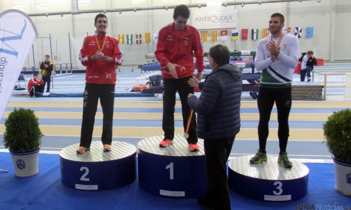 Presencia soriana en el podio. 