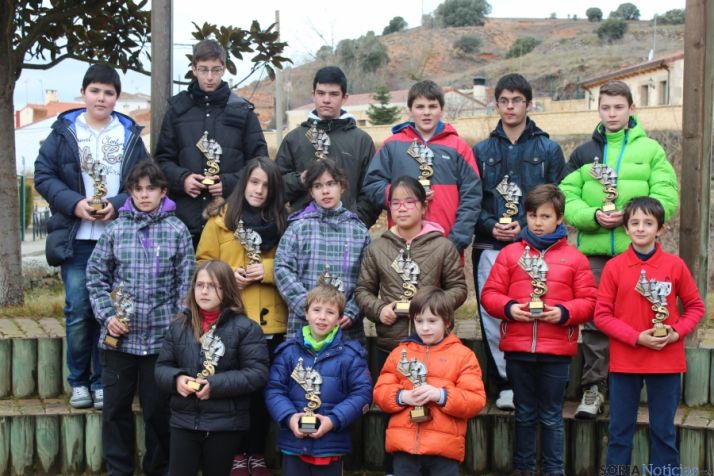 27 participantes en el II Torneo Infantil de Ajedrez de Los Rábanos