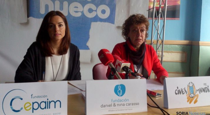 Laura García (izda.) y Teresa de Vicente. / SN