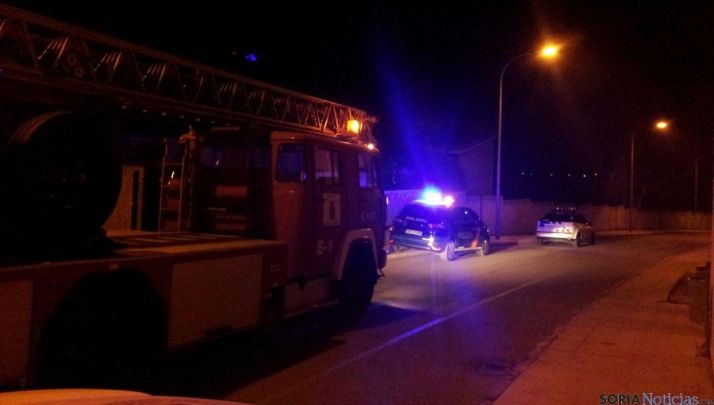 Dispositivo ante el incendio. / SN