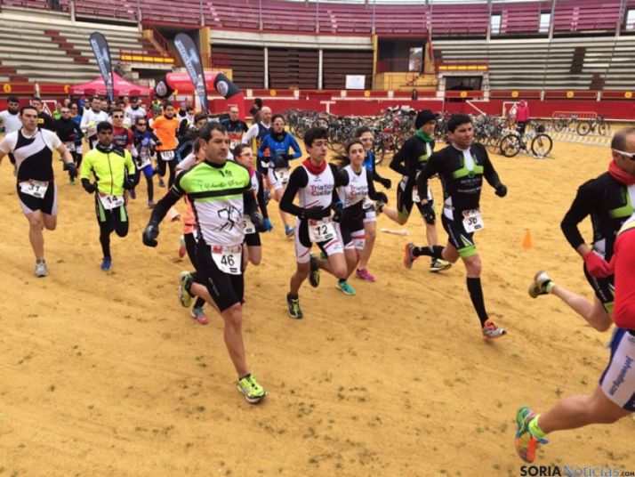 Momento de la prueba y llegada a meta