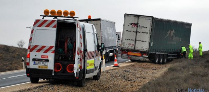Imagen del accidente de este miércoles. / SN
