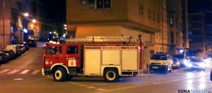 Imagen del operativo esta tarde. / SN