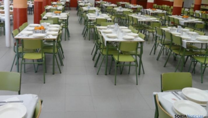 Un comedor escolar en la provincia. / SN