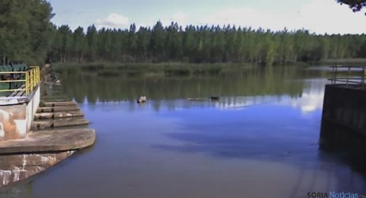 Imagen del canal de Almazán.