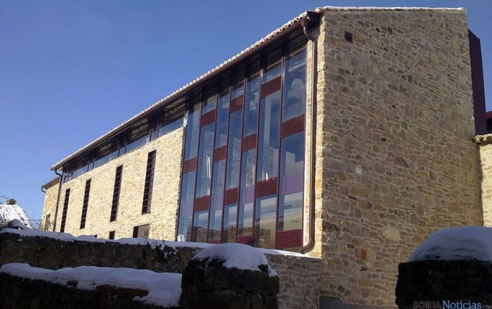 La Casa del Parque en el acebal. 