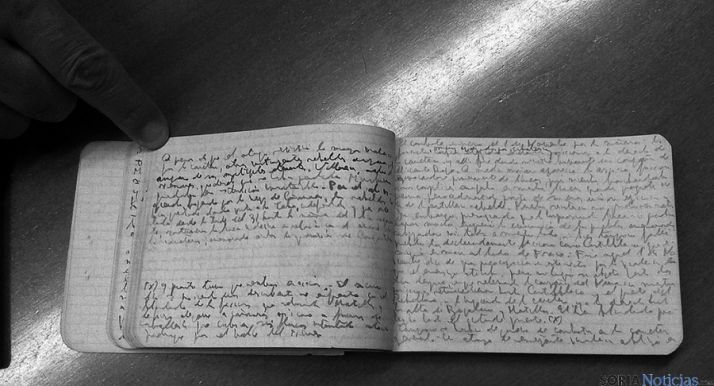 Manuscrito de Gaya Nuño en la Guerra Civil recuperado ahora. / Ayto.