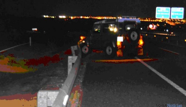 Imágenes del accidente. / Subdeleg.