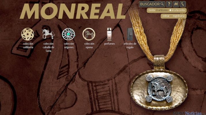 Portada de la nueva web de Monreal. 