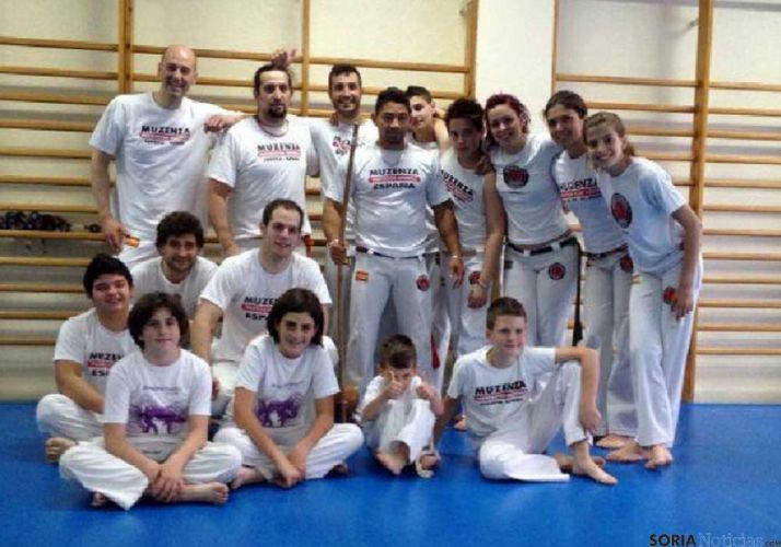 Miembros del grupo Muzenza, de Soria.