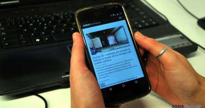 Diario sigue avanzando en dispositivos móviles.