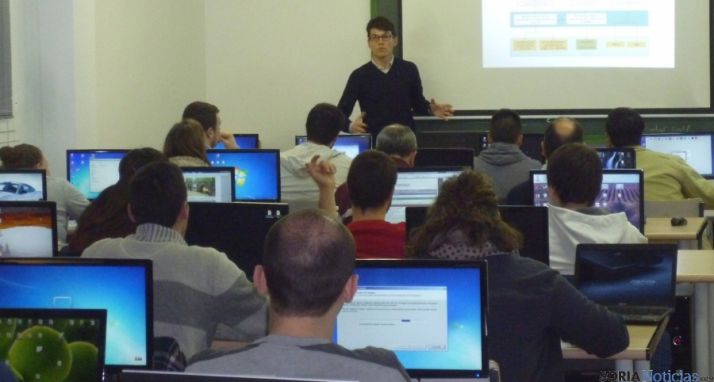 Una de las clases de formación / Jta