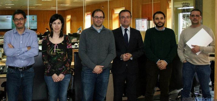 Miembros de la Federación y de Protección Civil. 