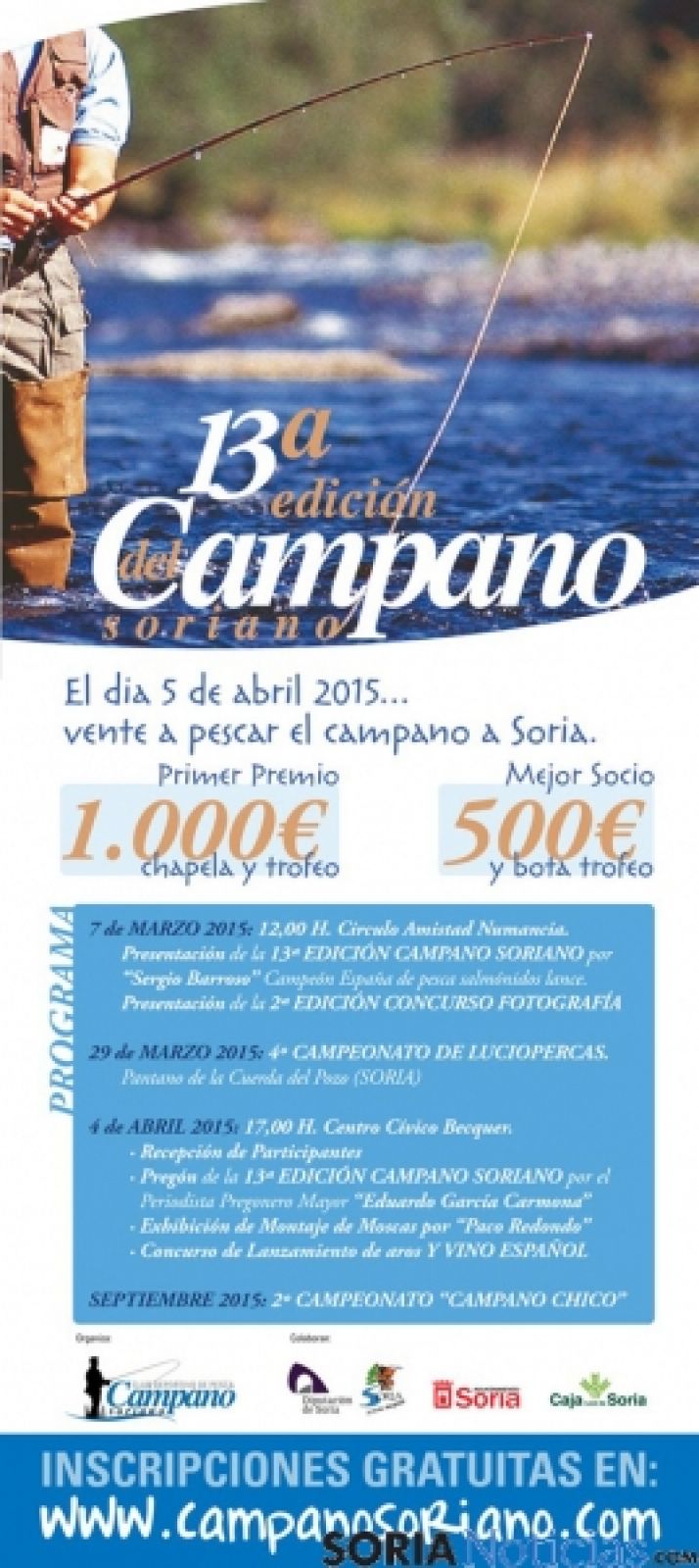 Cartel de la presente edición del Campano Soriano.