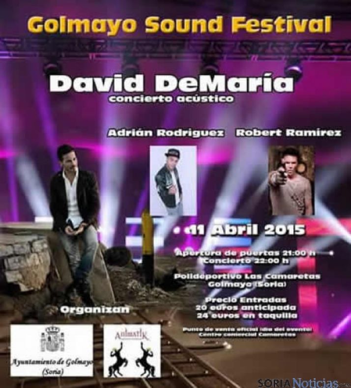 Cartel del concierto