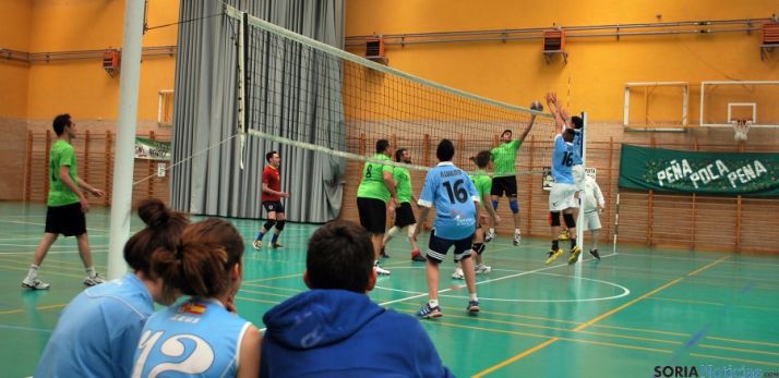 El partido entre el San José y el Uxama. / SN