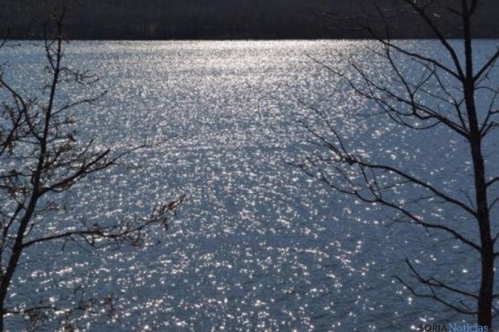 Embalse de la Cuerda del Pozo en abril