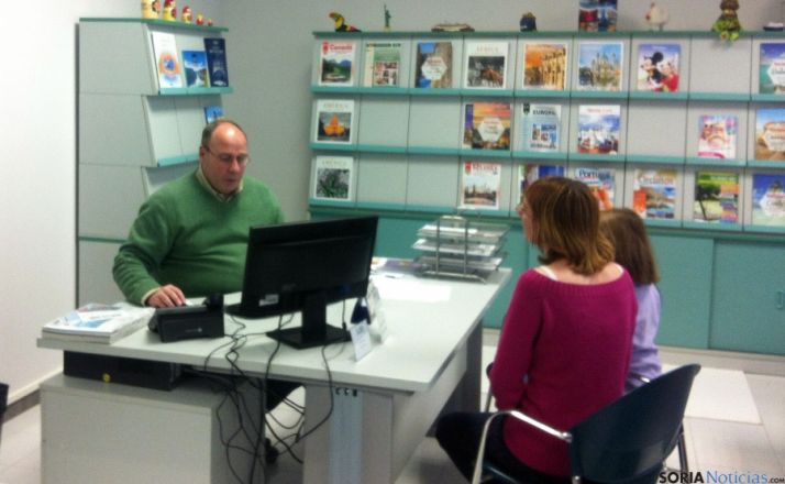 La nueva agencia en Soria. 