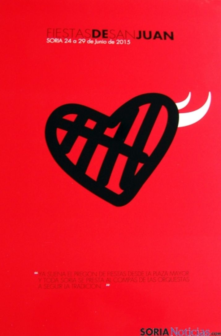El cartel ganador de los Sanjuanes 2015.