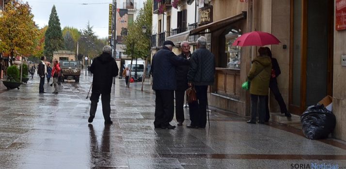 Imagen reciente de la calle del Collado, en la capital. / SN
