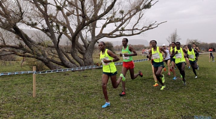 Imagen de la prueba en el monte soriano.