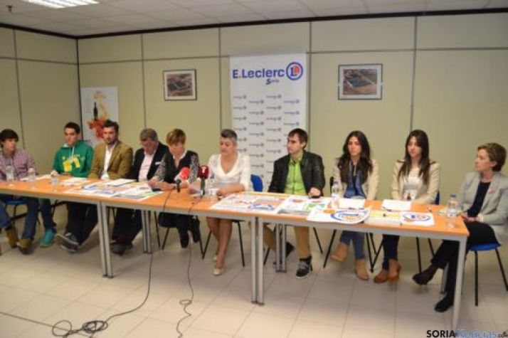 Presentación actividades deportivas XIX aniversario del Leclerc.