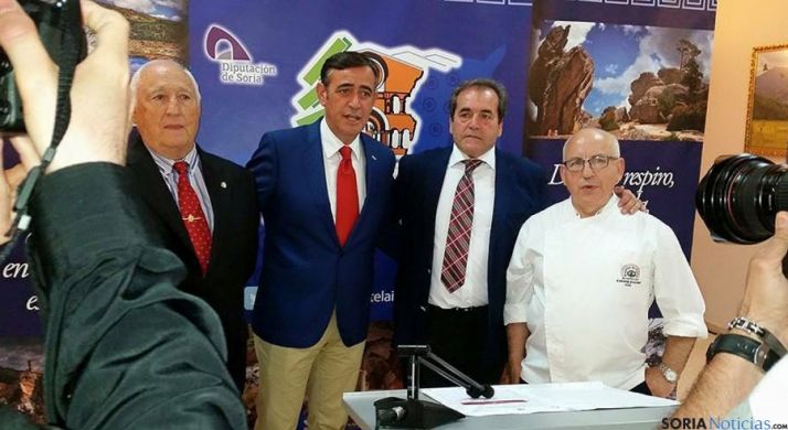 Acto de la presentación de la provincia de Soria en Sevilla. / Dip.