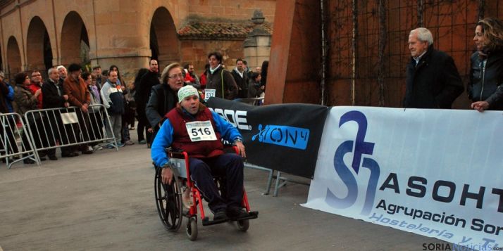 Uno de los participantes en la carrera. / SN