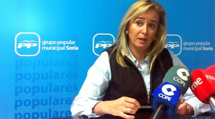La concejal popular María José Fuentes. / SN 