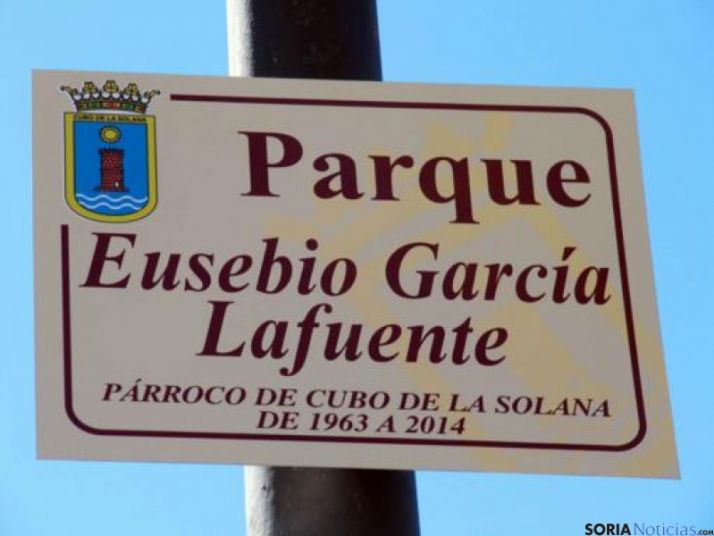 Homenaje a Eusebio García Lafuente en Cubo de la Solana