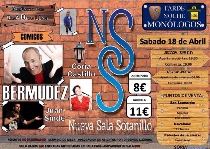 Cartel de la noche de comedia