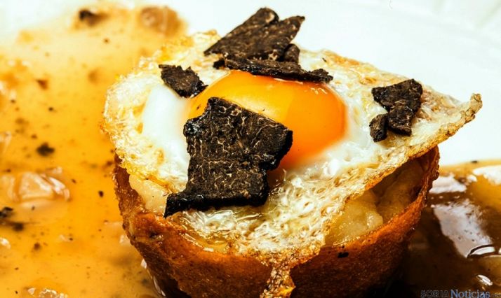 Sugerente plato trufero del Santo Domingo II.  / Lucas Caraba