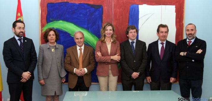 El jurado calificador del Premio. / Jta.