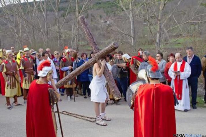 Vía Crucis en Molinos de Duero