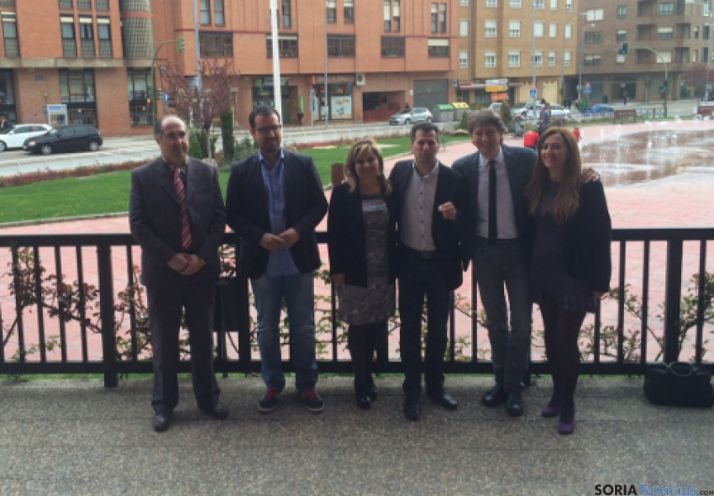 Luis Tudanca en Soria