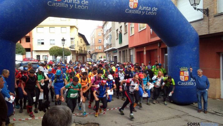 El inicio de la carrera este sábado. / SN